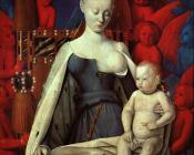 Virgin and Child Surrounded by Angels - 让·富盖